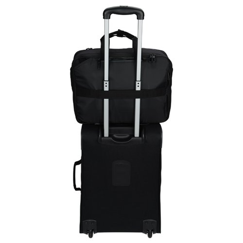 Additional Image 5 - a black suitcase with wheels