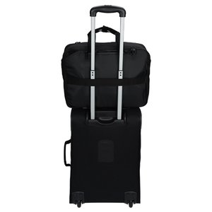 Additional Image 5 - a black suitcase with wheels