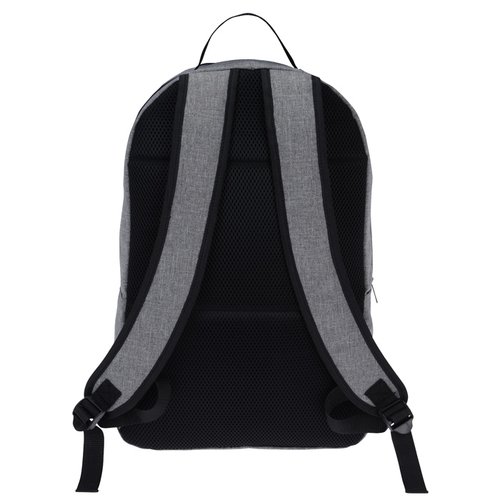 Additional Image 1 - a black backpack with grey straps