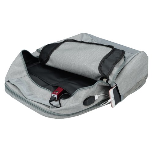 Additional Image 5 - a grey bag with black straps