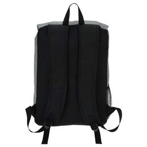 Additional Image 1 - a black backpack with straps