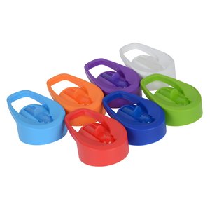 Additional Image 1 - a group of colorful plastic caps