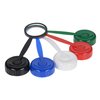 a group of colorful measuring spoons