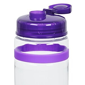 Additional Image 2 - a plastic bottle with a purple lid