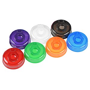 Additional Image 3 - a group of colorful plastic caps