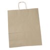 a brown paper bag with handles