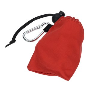 Additional Image 3 - a red pouch with a black strap