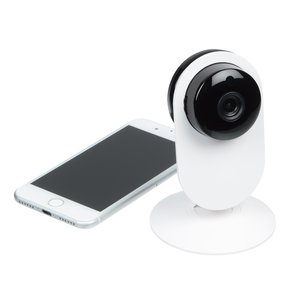 Additional Image 2 - a white and black camera next to a cell phone