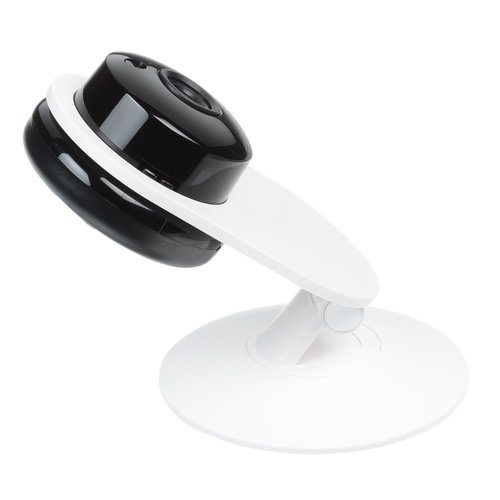 Additional Image 3 - a black and white headphone