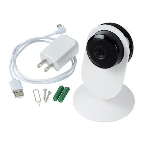 Additional Image 5 - a white camera with a black circle and a black circle