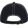 Additional Image 1 - a black hat with a white background