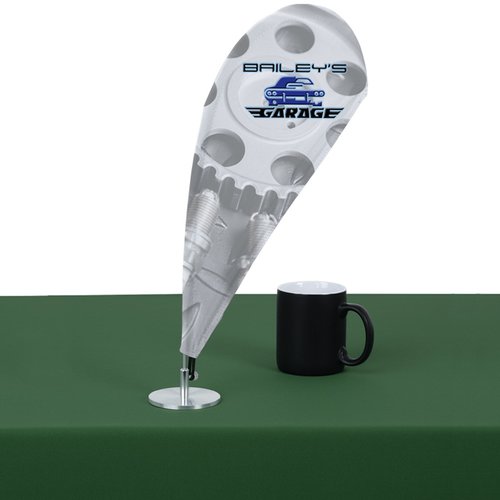 Additional Image 1 - a white flag on a green surface