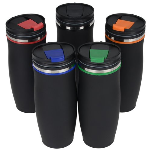 Additional Image 1 - a group of black containers with different colors