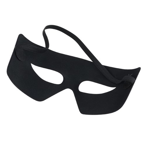 Additional Image 1 - a black mask on a white background
