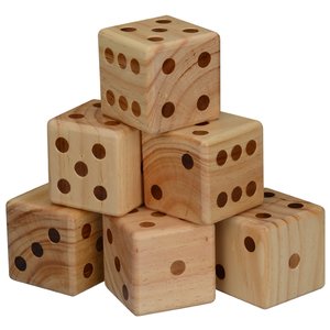 Additional Image 1 - a stack of dice with black dots