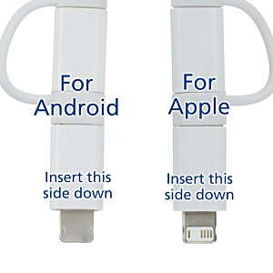 Additional Image 6 - a white strap with blue text