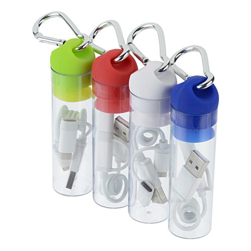 Additional Image 5 - a group of clear plastic bottles with colorful caps