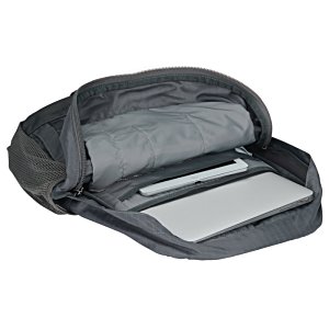 Additional Image 2 - a black bag with a white cover