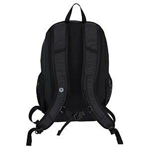 Additional Image 2 - a back of a black backpack