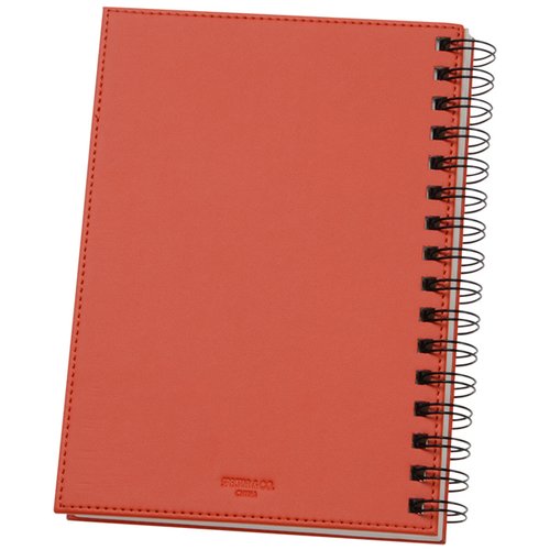 Additional Image 4 - a red notebook with spiral bound