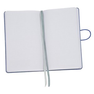 Additional Image 1 - a white notebook with a metal pen