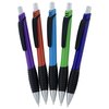 a group of pens in different colors