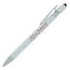 View Image 2 of 4 of Incline Soft Touch Stylus Metal Pen - Screen