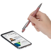 View Image 2 of 6 of Incline Morandi Soft Touch Stylus Metal Pen - 24 hr