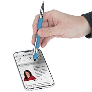 Additional Image 2 - a hand holding a pen over a cell phone