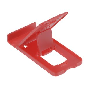 Additional Image 2 - a red plastic object with a hole
