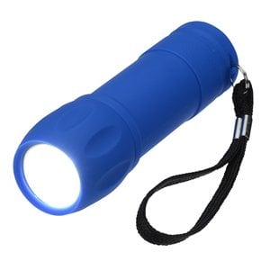 Additional Image 1 - a blue flashlight with a strap