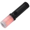 a black and pink flashlight