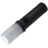 a black and white flashlight