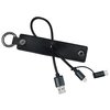View Image 3 of 5 of Posh Duo Charging Cable Keychain