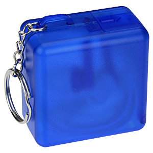 Additional Image 4 - a blue square object with a key chain