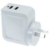 View Image 7 of 10 of Fray Universal Dual Port Wall Charger