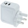 View Image 8 of 10 of Fray Universal Dual Port Wall Charger