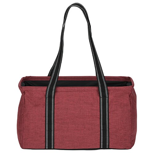 Additional Image 1 - a red bag with black straps