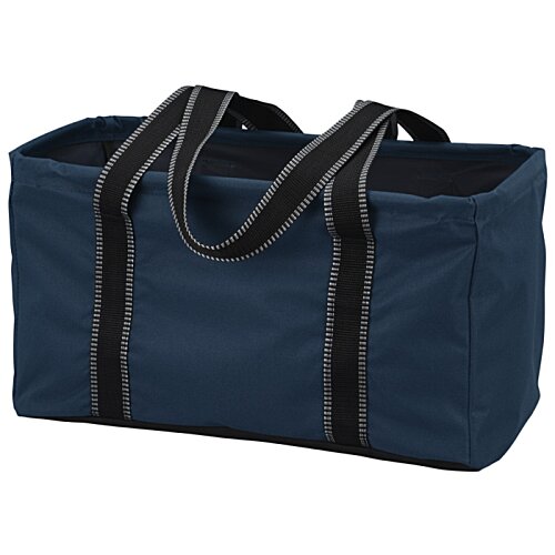 Additional Image 1 - a blue bag with black straps