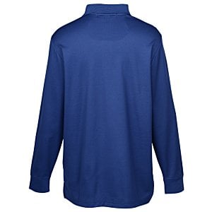 Additional Image 1 - a blue shirt with a white background