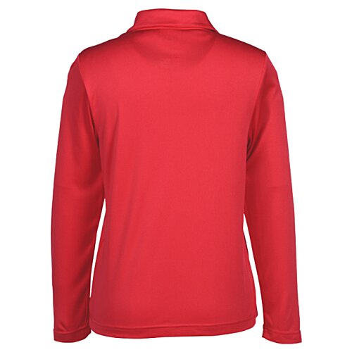 Additional Image 1 - a red long sleeved shirt