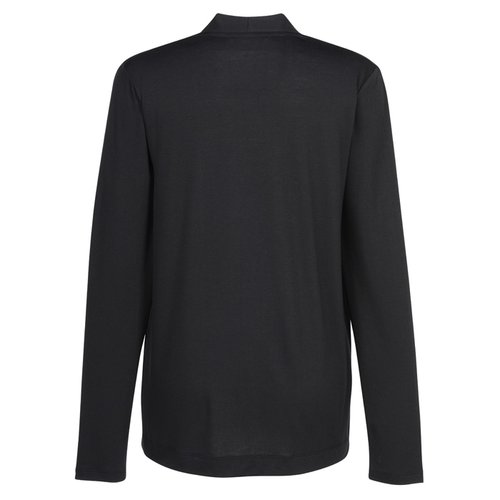 Additional Image 1 - a black shirt with long sleeves