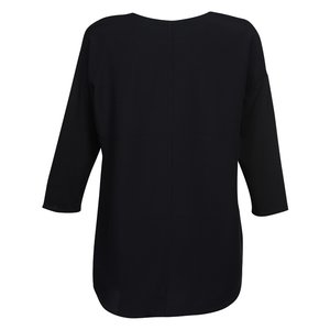 Additional Image 1 - a black shirt with long sleeves