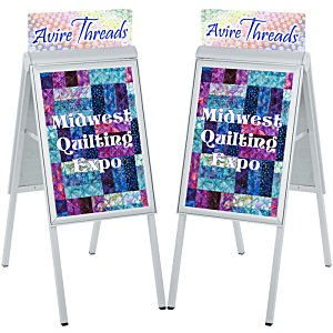 Additional Image 1 - a group of signs on a stand