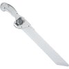 a white sword with a handle