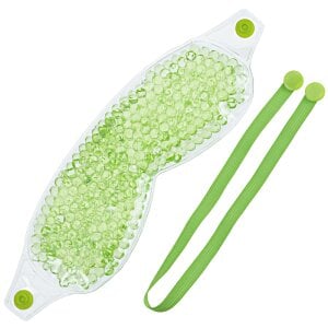Additional Image 2 - a green eye mask and a pair of green straps