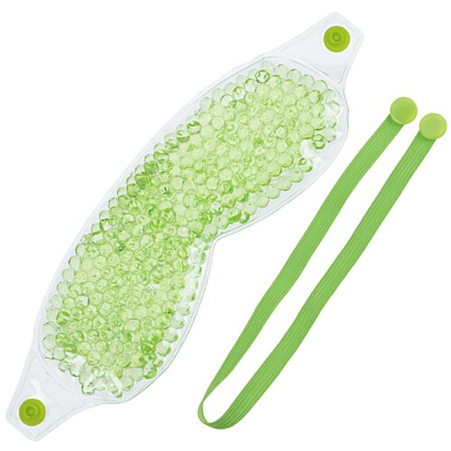 Additional Image 2 - a green eye mask and a pair of green straps