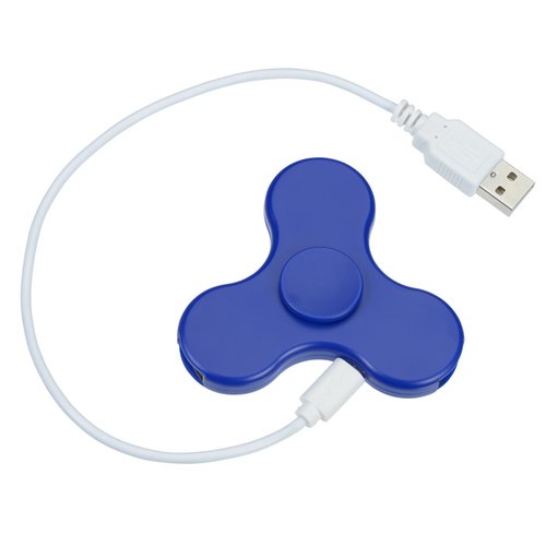Additional Image 2 - a blue spinner with a cord