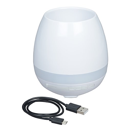 Additional Image 4 - a white round object with a black cord