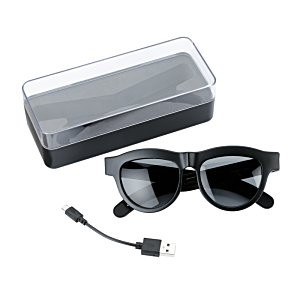 Additional Image 2 - a pair of sunglasses and a case